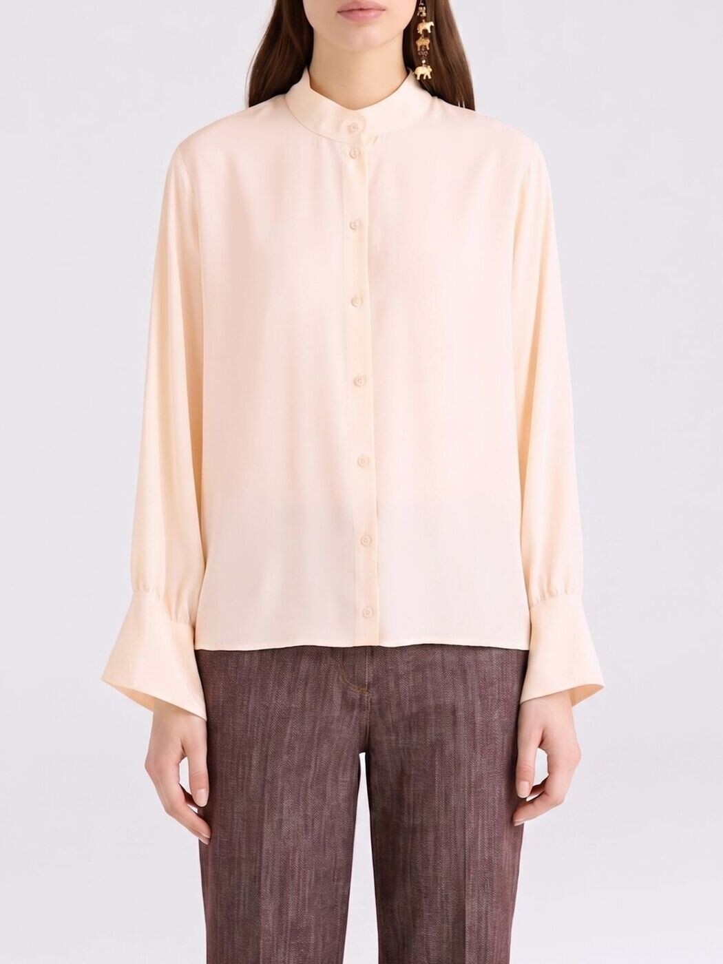 モモニ MOMONI シャツ レディース ホワイト Shirts 265MMOSH040265MO04 White 関税 送料無料 2026SS gi|BRANDSHOP「il Tesoro」
