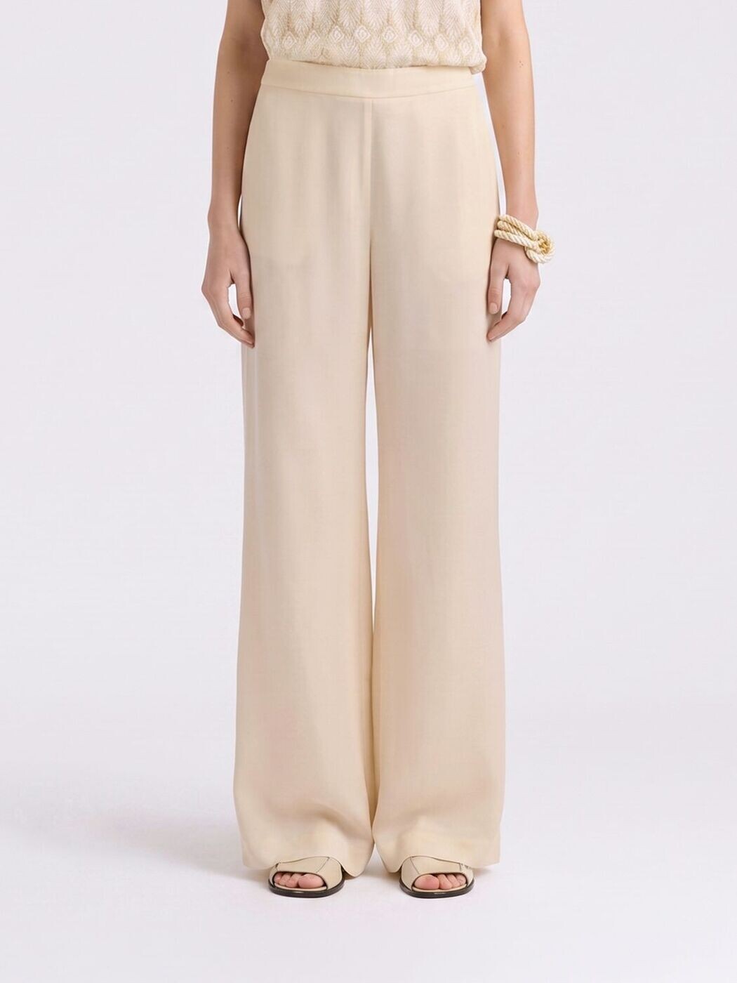 モモニ MOMONI ズボン パンツ レディース ホワイト Trousers 265MMOPA021265MO31 White 関税 送料無料 2026SS gi｜BRANDSHOP「il Tesoro」 42,250円