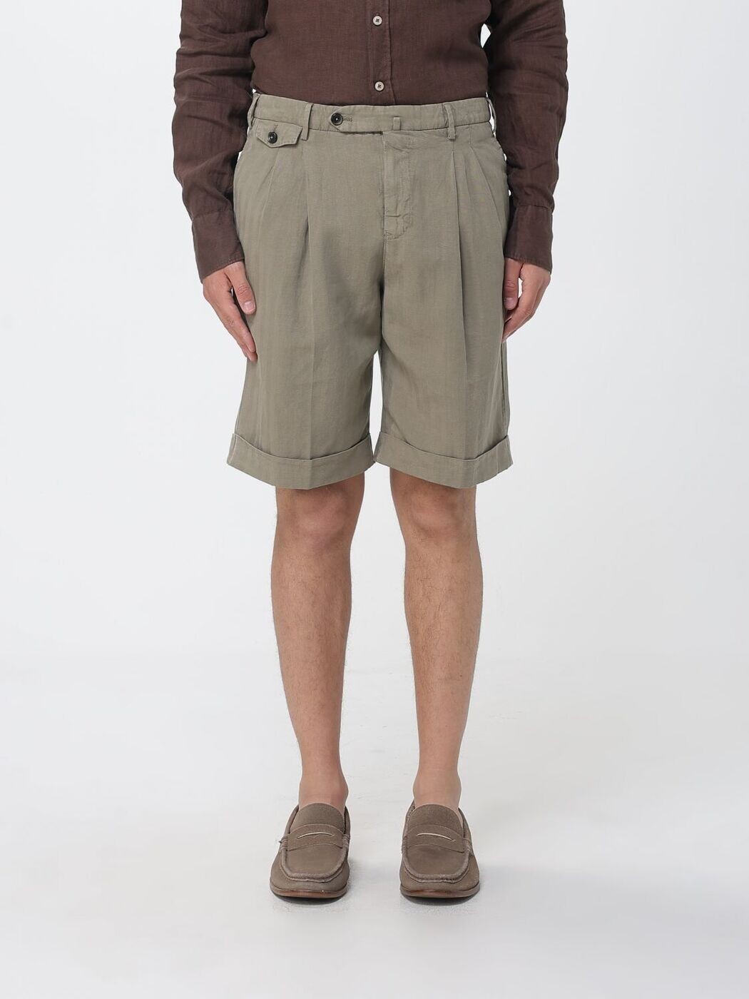 ピーティー トリノ PT TORINO さる股引き メンズ 緑であること Shorts CBBT2PZP0CL1SD61 関税 貨物輸送無料 2026SS gi