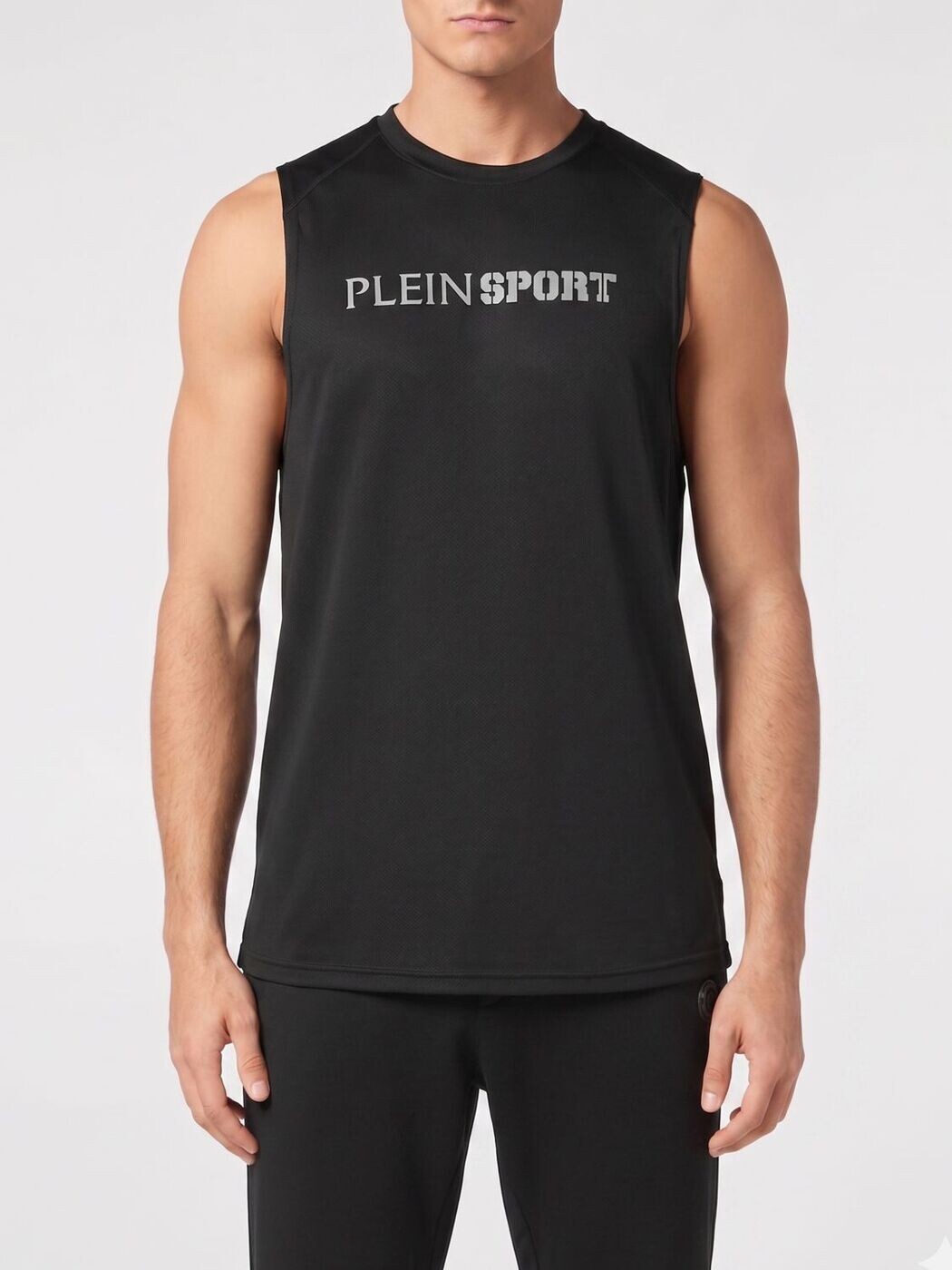飾り気の無い運動競技 PLEIN SPORT プルオーバー メンズ 黒いこと T-shirts SAECMTK7986STE003N 関税 貨物輸送無料 2026SS gi