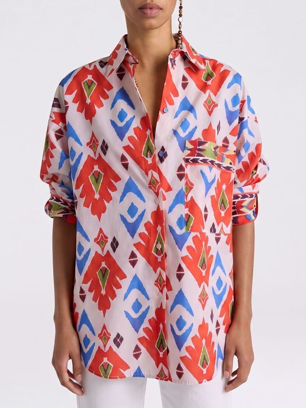 モモニ MOMONI プルオーバー レディース マルチ色つや Shirts 261MMOSH01426108MO 関税 貨物輸送無料 2026SS gi