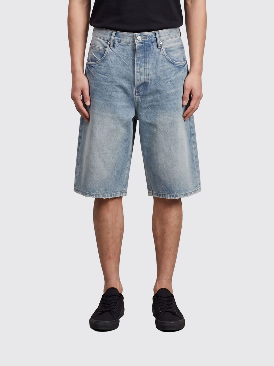 パープル PURPLE さる股引き メンズ 青み Shorts P070RTJL226 関税 貨物輸送無料 2026SS gi