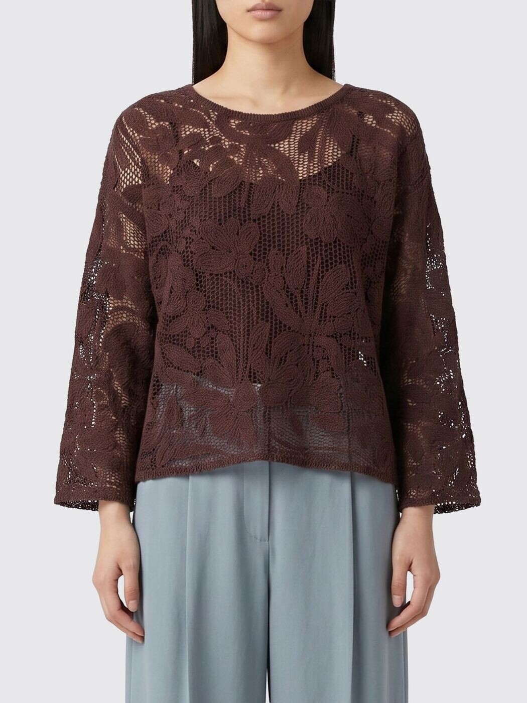 カングラ KANGRA プルオーバー トップス レディース 赤銅色 T-shirts and tops S6A393001 関税 貨物輸送無料 2026SS gi