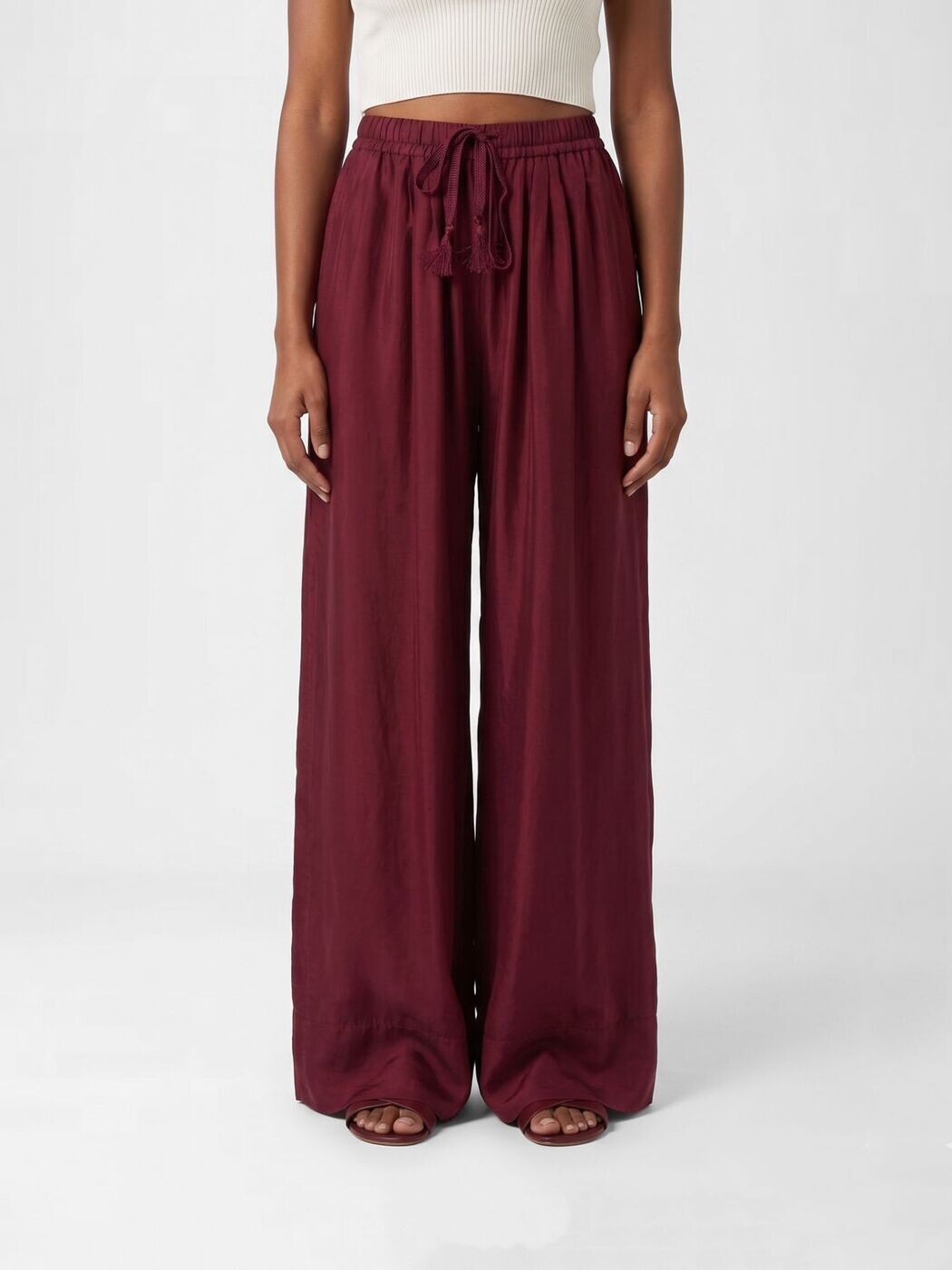 フォルテフォルテ FORTE FORTE ズボン ズボン下 レディース 赤いこと Trousers 14862MYPANTS 関税 貨物輸送無料 2026SS gi