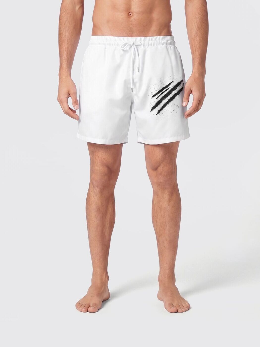 飾り気の無い運動競技 PLEIN SPORT 水泳着 スイムウェア メンズ 白いこと Swimwear FADCMMX0172STE003N 関税 貨物輸送無料 2026SS gi