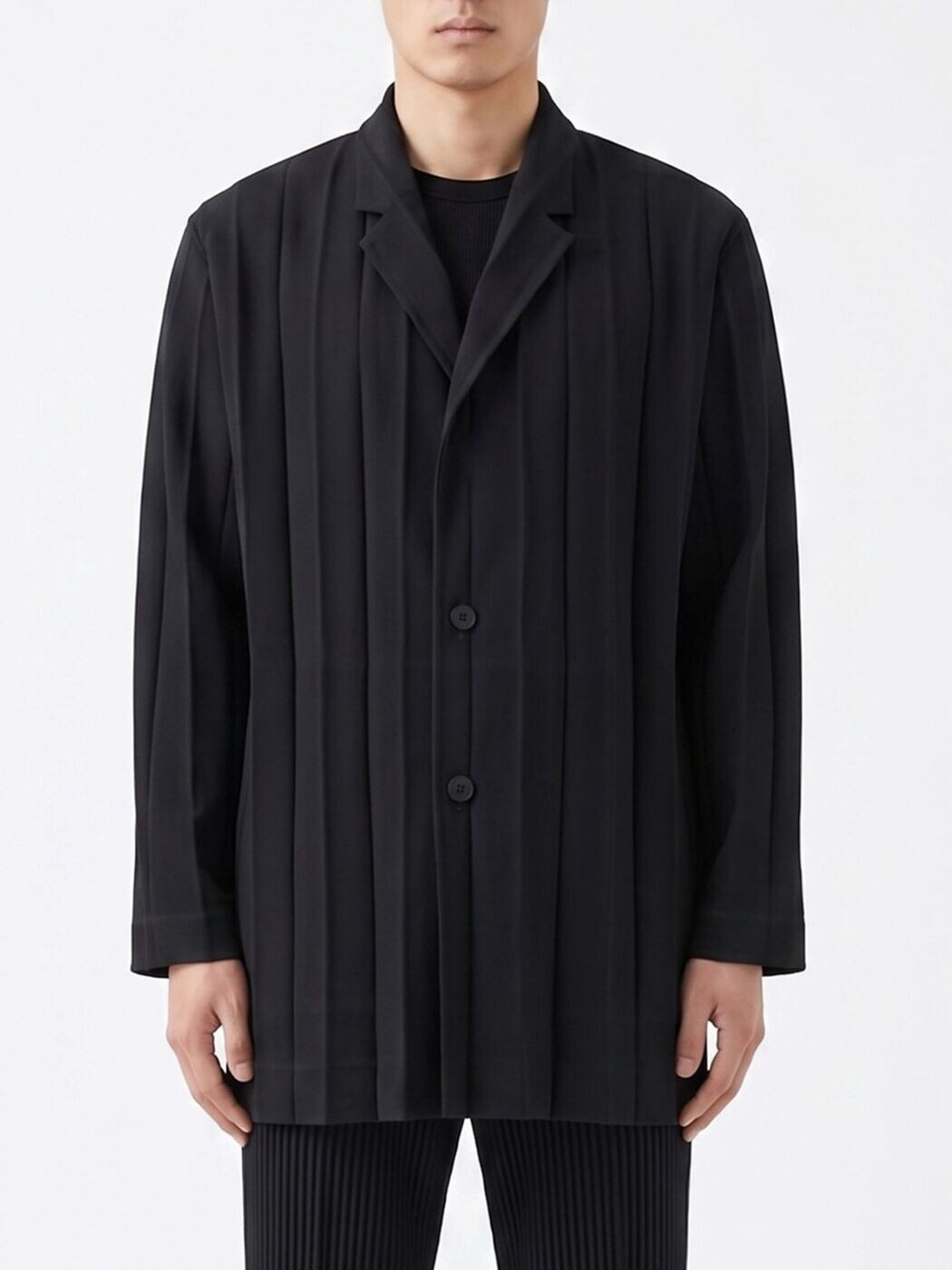 HOMME PLISSE\' ISSEY MIYAKE ジャケット メンズ ブラック Jackets HP66FD175 Black 関税 送料無料 2026SS gi|BRANDSHOP「il Tesoro」