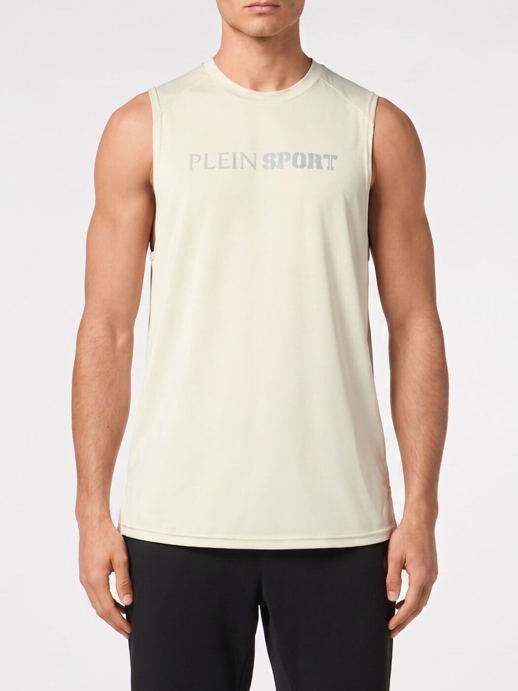 飾り気の無い運動競技 PLEIN SPORT プルオーバー メンズ 薄墨色 T-shirts SAECMTK7986STE003N 関税 貨物輸送無料 2026SS gi