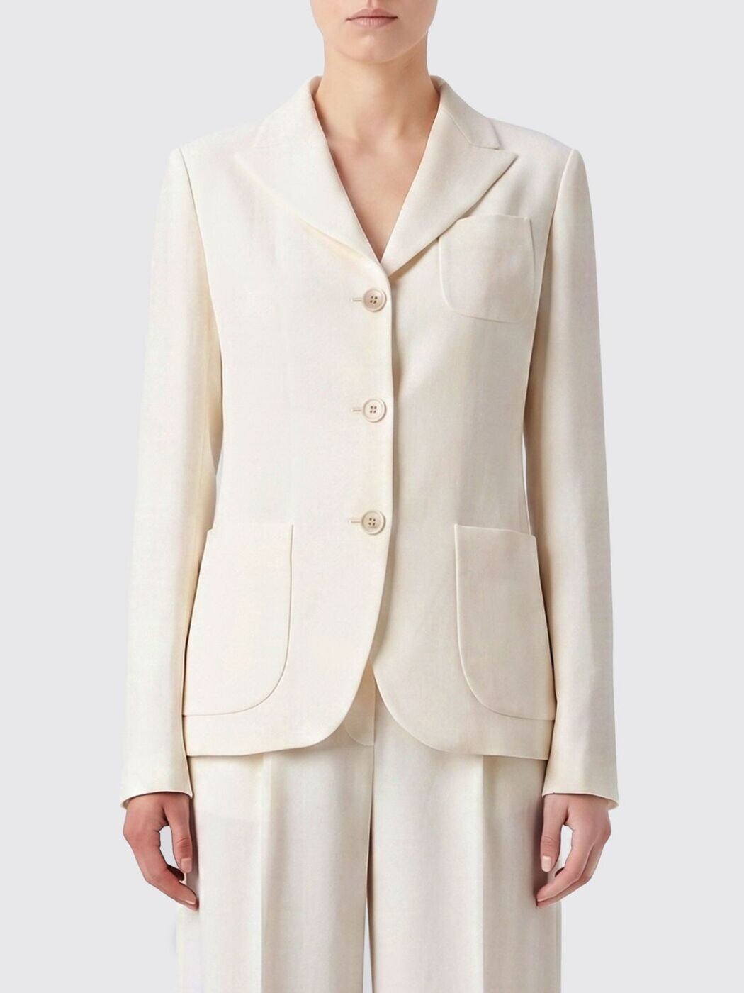 ファビアナ フィリッピ FABIANA FILIPPI 背広上衣 背広 上衣 レディース 白いこと Suit Jackets GCD276F662D544 関税 貨物輸送無料 2026SS gi
