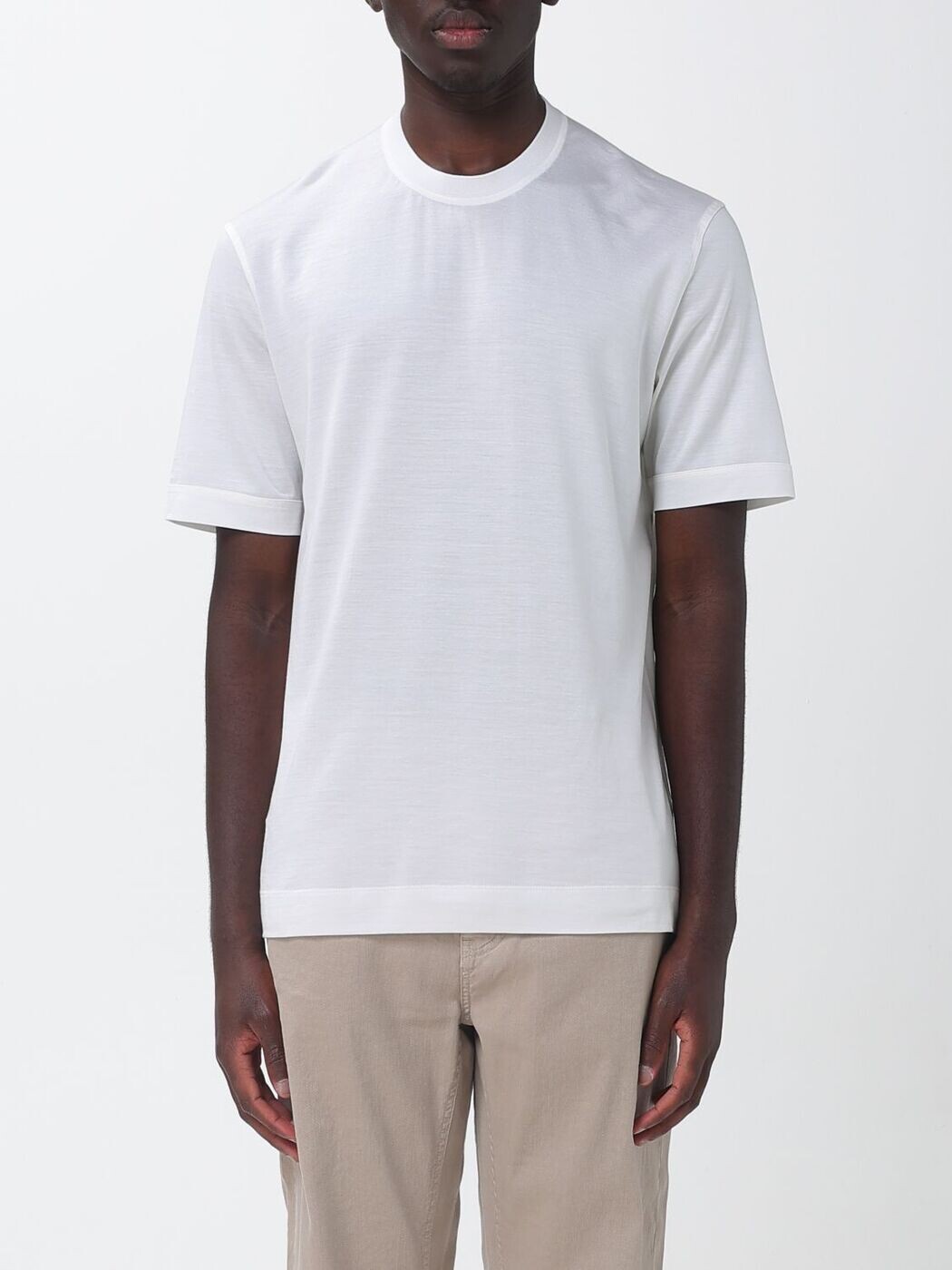 ゼニア ZEGNA プルオーバー メンズ 白いこと T-shirts H718UH386A3 関税 貨物輸送無料 2026SS gi