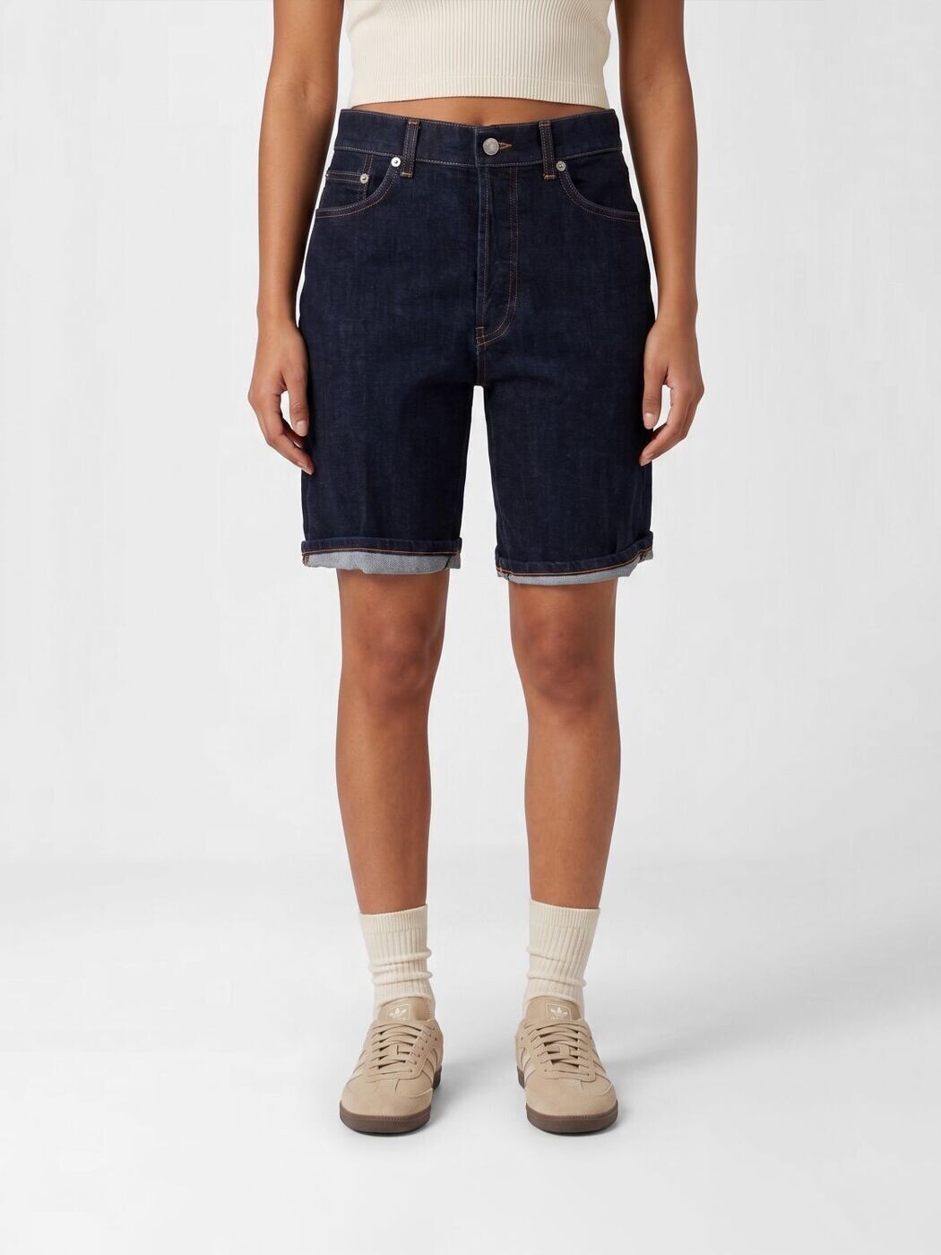 ドンダップ DONDUP ズボン ズボン下 レディース 青み Trousers DP744DS0257DLH1 関税 貨物輸送無料 2026SS gi