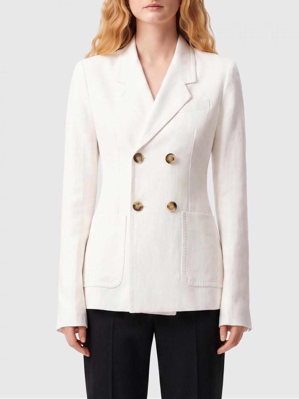 意中の女 パリス AMI PARIS 背広上衣 背広 上衣 レディース 白いこと Suit Jackets FBV766VI0052 関税 貨物輸送無料 2026SS gi
