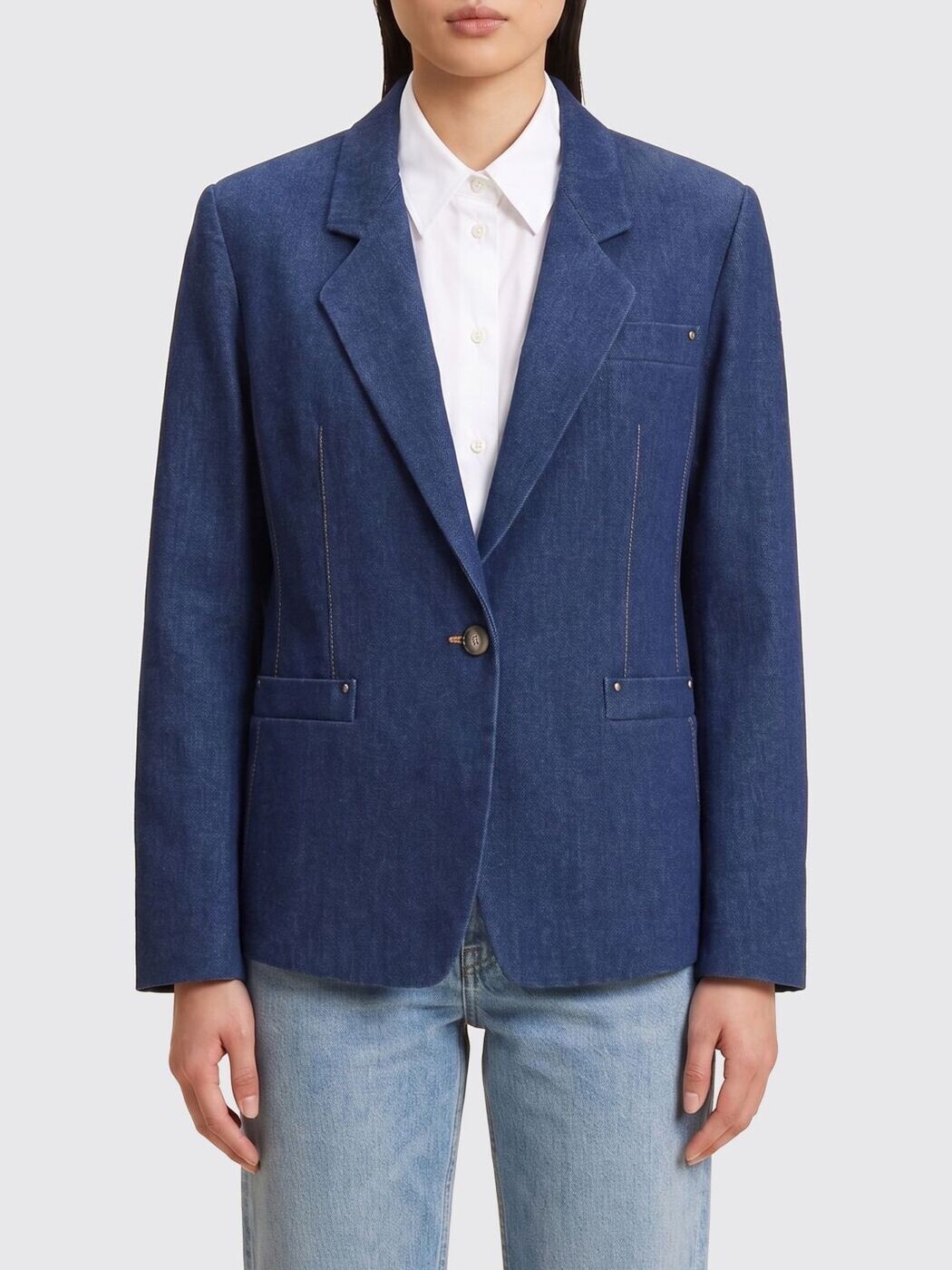 ジョルジオ アルマーニ GIORGIO ARMANI 背広上衣 背広 上衣 レディース 青碧 Suit Jackets GW002595AF25753 関税 貨物輸送無料 2026SS gi