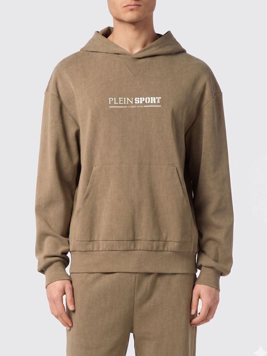 飾り気の無い運動競技 PLEIN SPORT トレーナー 調教師 メンズ 緑であること Sweatshirts PAECMJB3584STE003N 関税 貨物輸送無料 2026SS gi