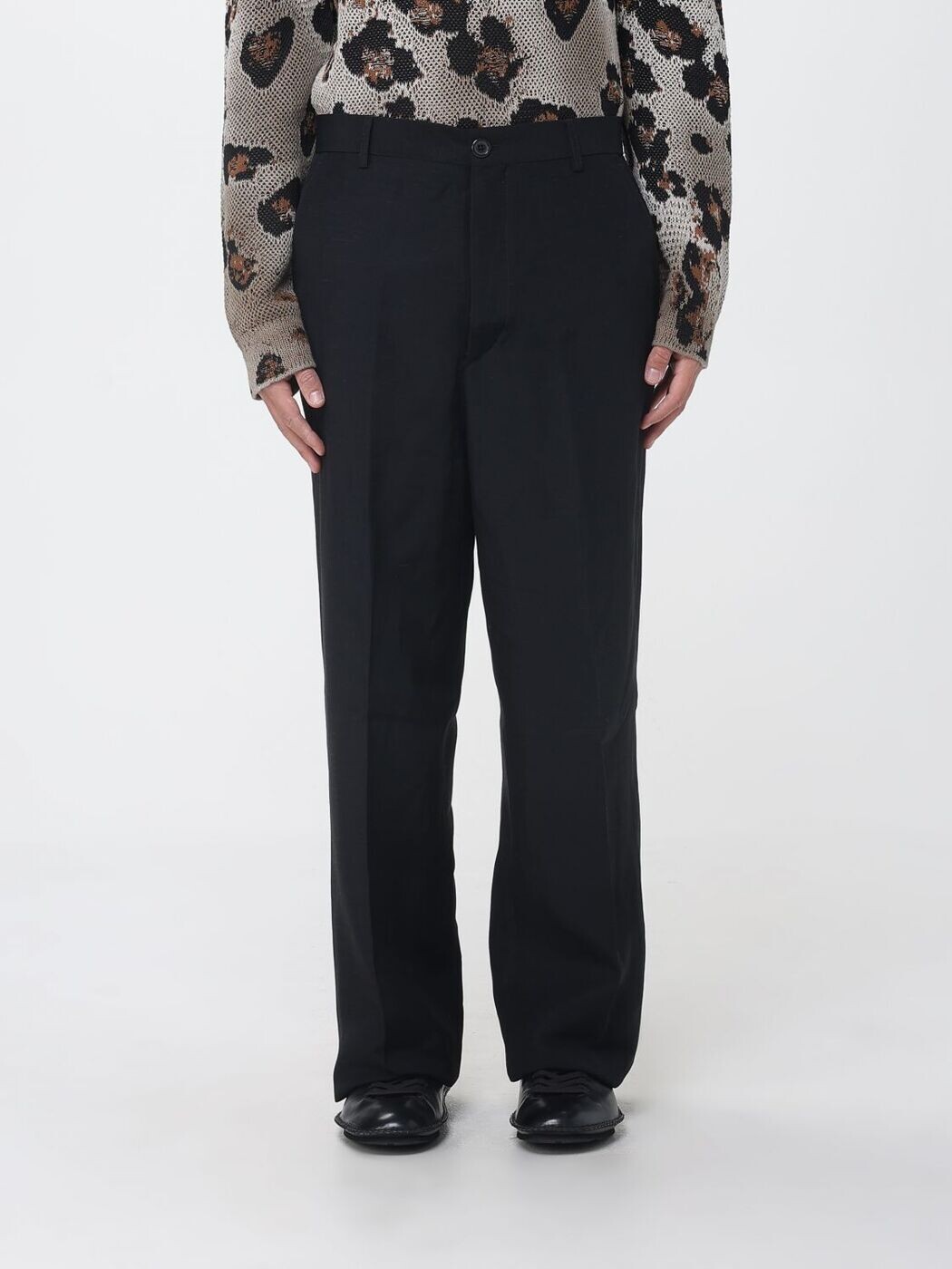 ラネウス LANEUS ズボン ズボン下 メンズ 黒いこと Trousers S6LAMAPA082 関税 貨物輸送無料 2026SS gi