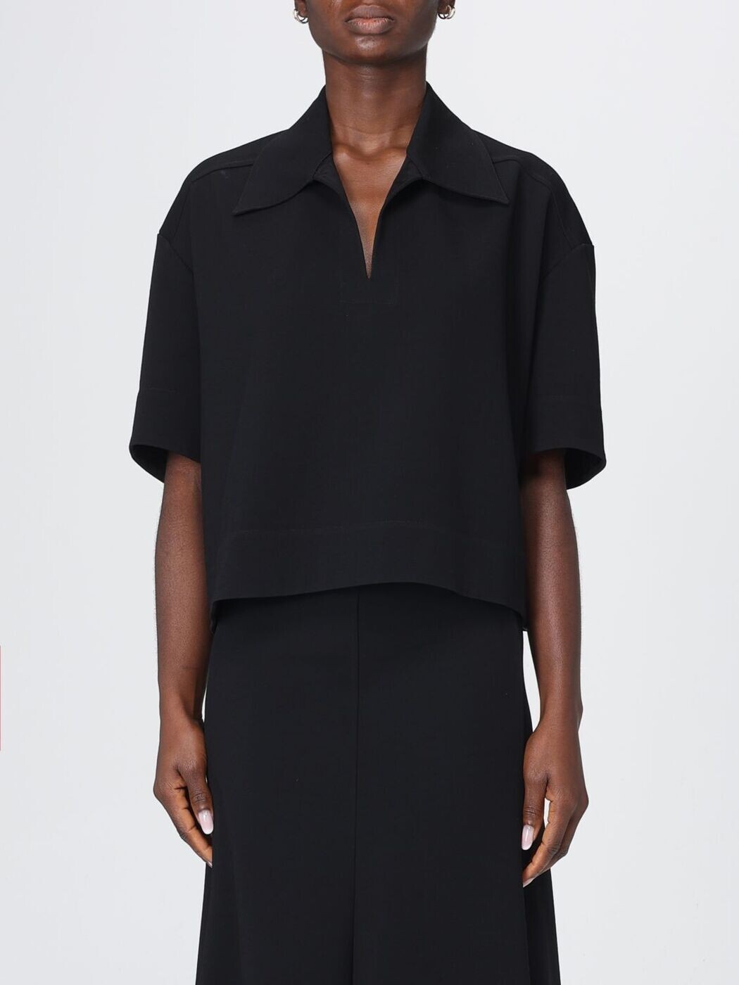 ジルサンダー JIL SANDER スポーツシャツ レディース 黒いこと Polo J02GL0108J20340 関税 貨物輸送無料 2026SS gi
