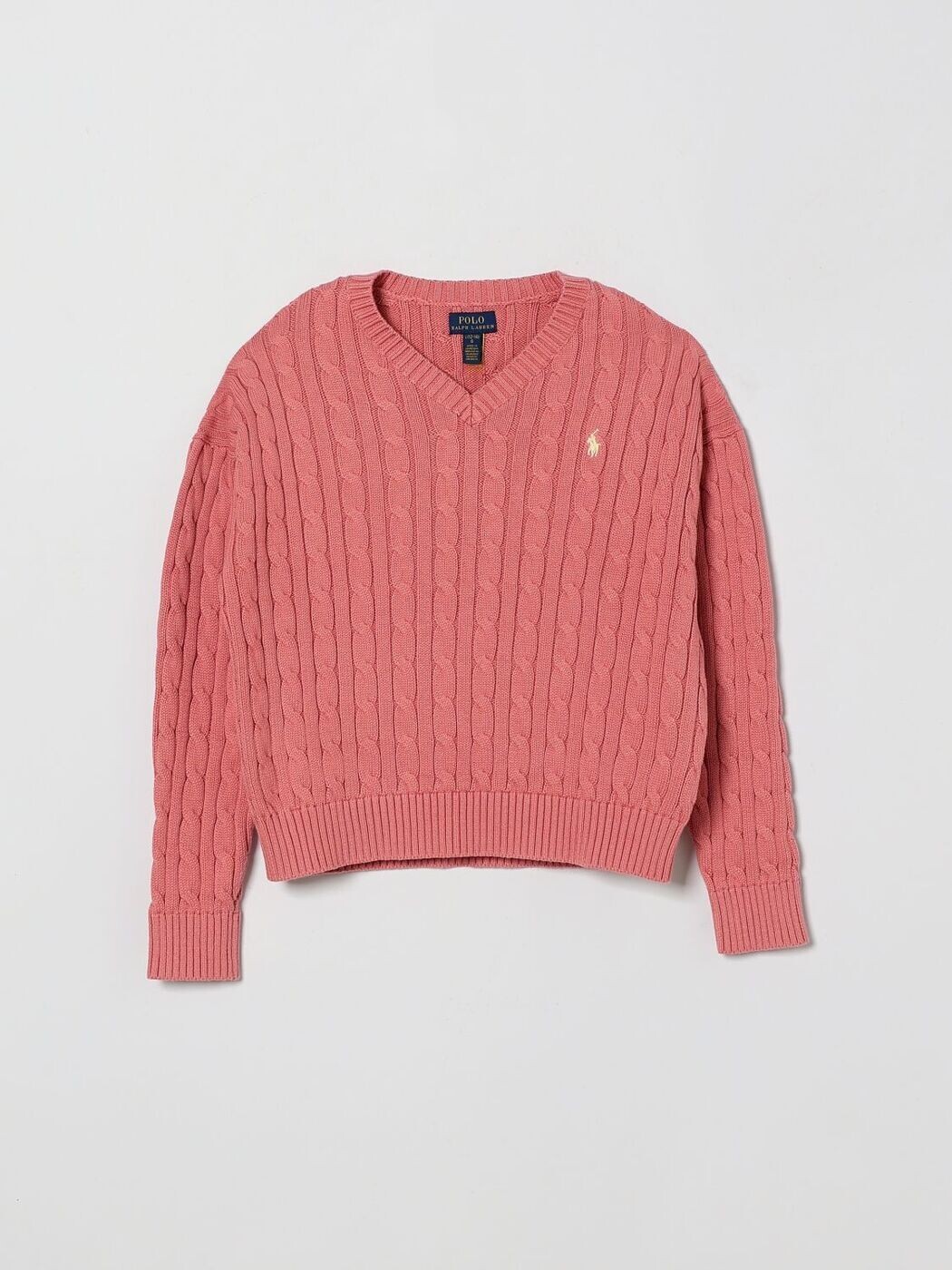 ポロ・ラルフローレン POLO RALPH LAUREN クルーネックジャンパー ニットウェア ガールズ Crew neck jumpers 313A11238 Peach 関税 送料無料 2026SS gi｜BRANDSHOP「il Tesoro」