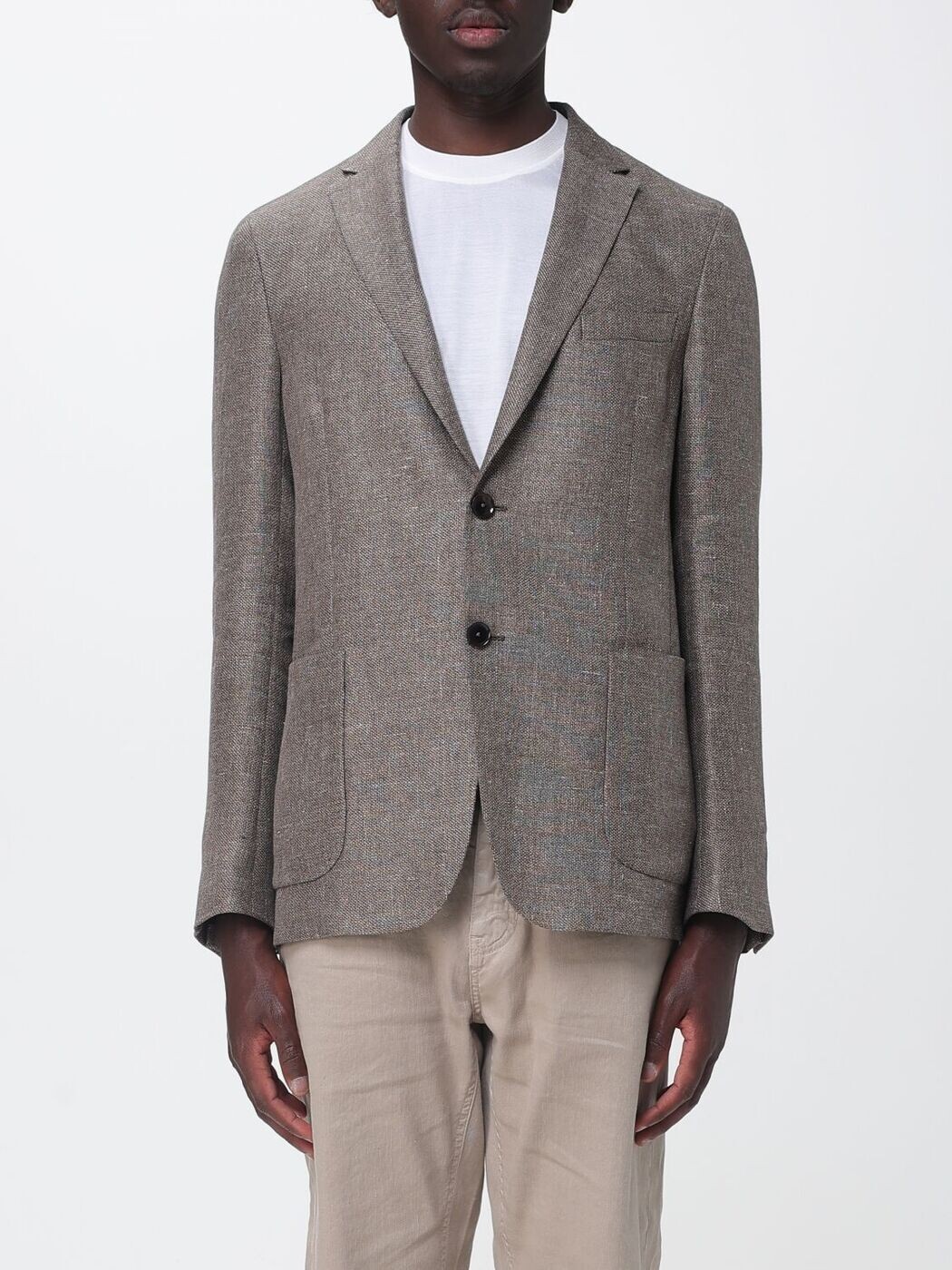 ゼニア ZEGNA 上衣 メンズ 赤銅色 Jackets 1D7SG0383012A3 関税 貨物輸送無料 2026SS gi