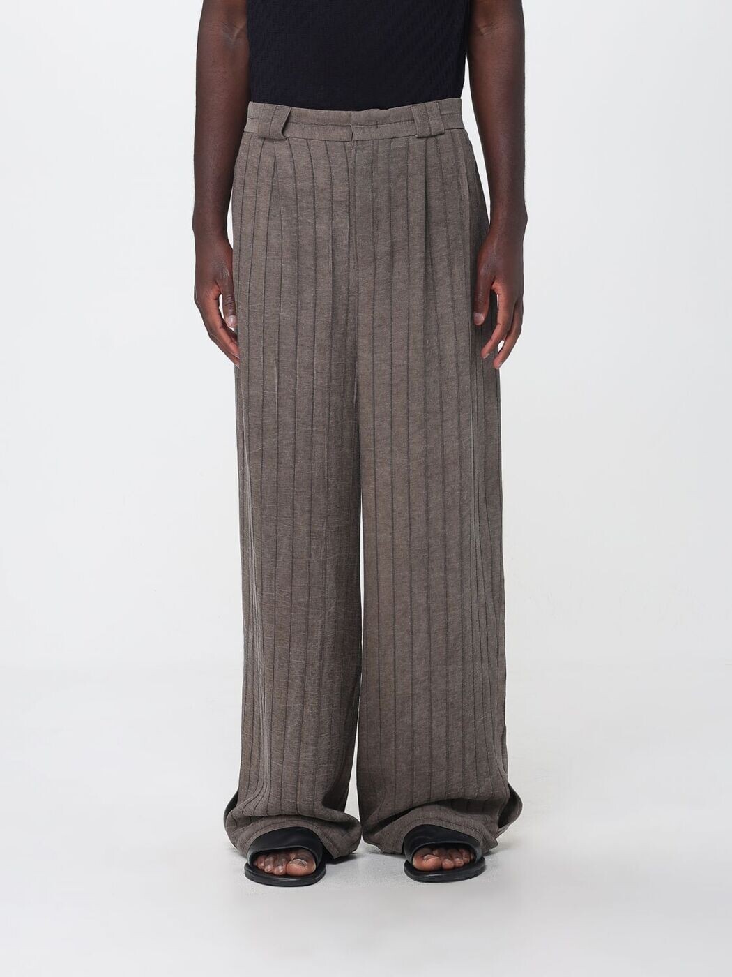 エンポリオ アルマーニ EMPORIO ARMANI ズボン パンツ メンズ ブラウン Trousers EM005615TE21468 Brown 関税 送料無料 2026SS gi｜BRANDSHOP「il Tesoro」