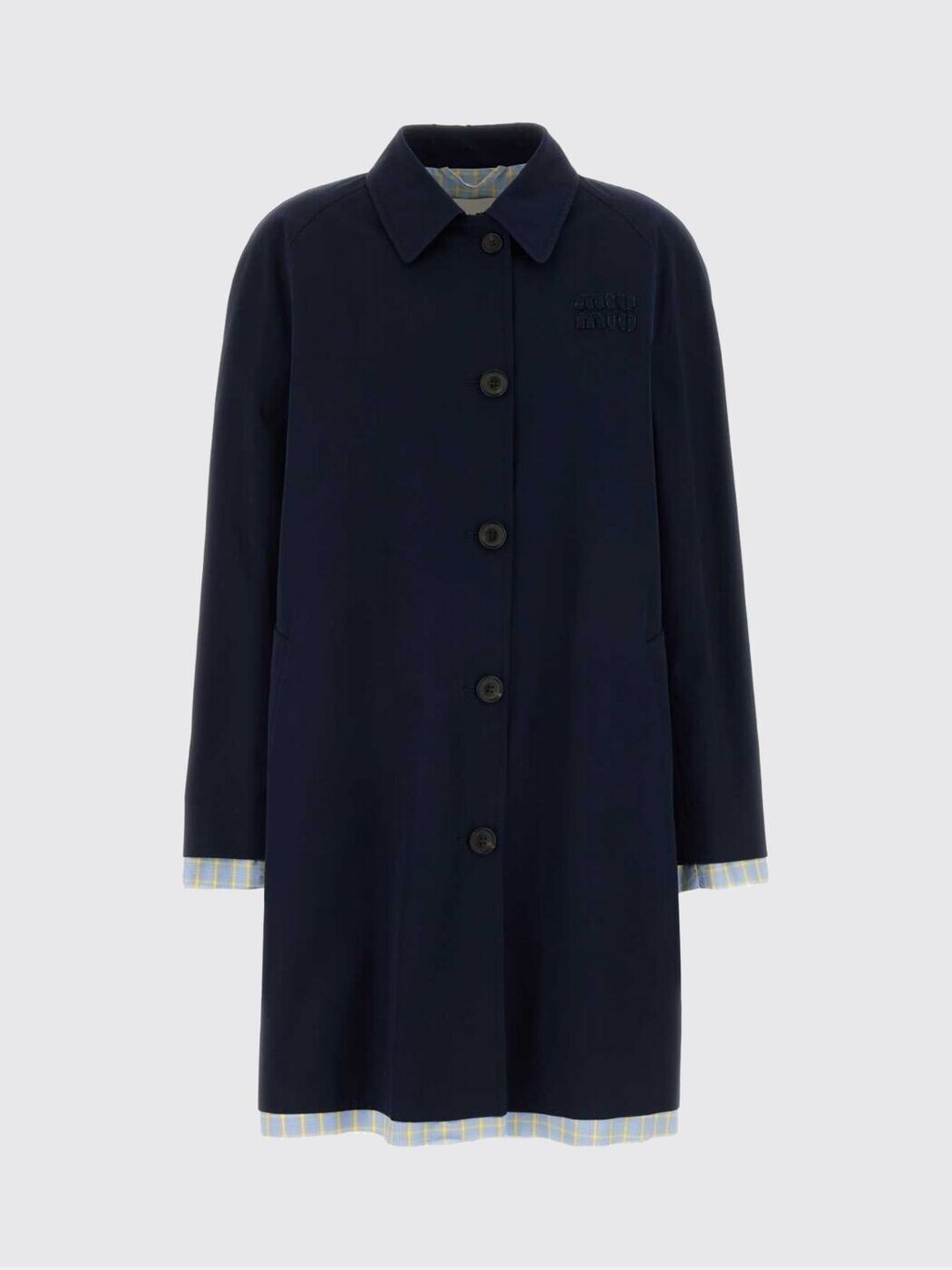 ミュウ ミュウ MIU MIU トレンチコート 厚地の外套 レディース Coats and trench coats MS2143SOOO1BMS 関税 貨物輸送無料 2026SS gi