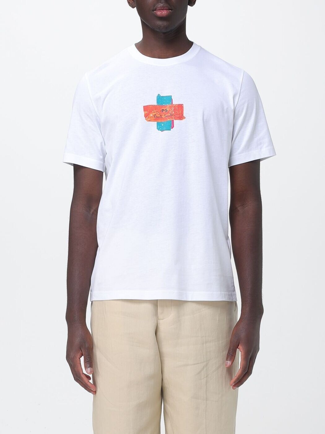 ポールスミス PAUL SMITH Tシャツ メンズ ホワイト T-shirts M2R011RVP5795 White 関税 送料無料 2026SS gi|BRANDSHOP「il Tesoro」