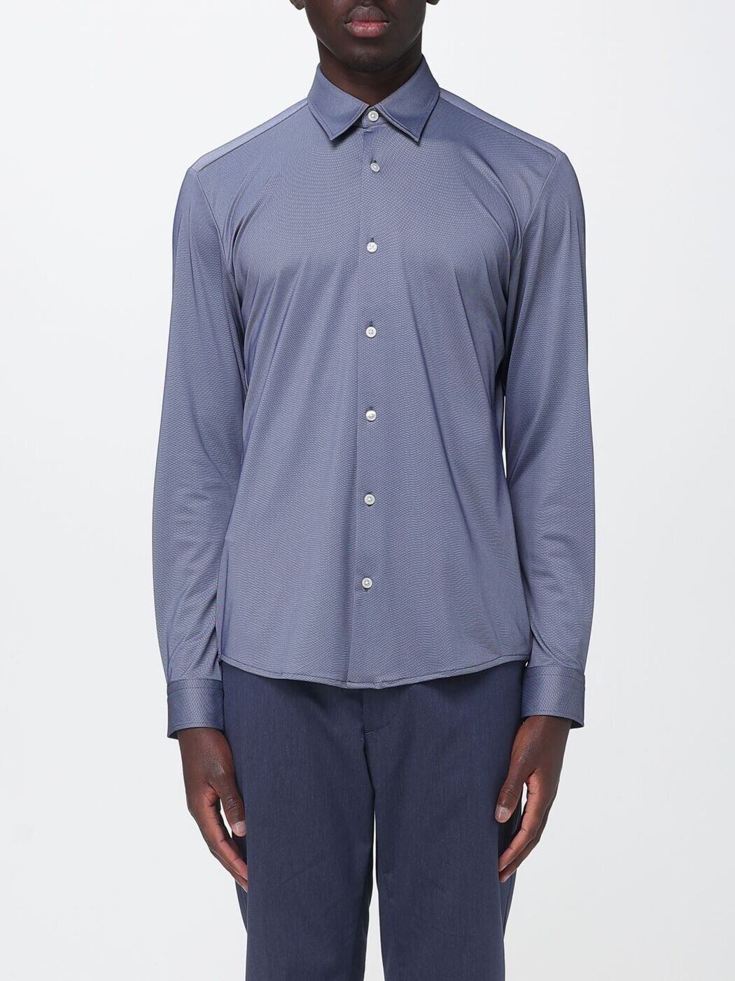 ボス BOSS シャツ メンズ ブルー Shirts 50560631 Blue 関税 送料無料 2026SS gi｜BRANDSHOP「il Tesoro」