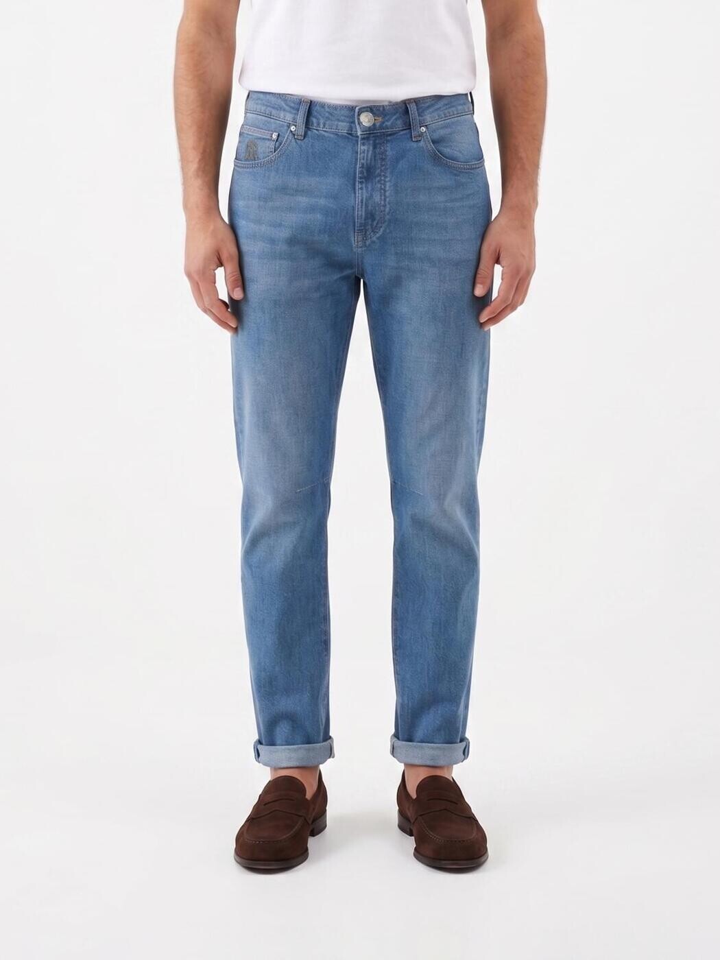 ブルネロ クチネリ BRUNELLO CUCINELLI デニム メンズ ブルー Jeans ME645X1290 Denim 関税 送料無料 2026SS gi｜BRANDSHOP「il Tesoro」