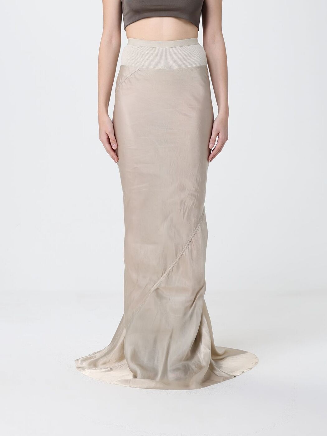 リック オウエンス RICK OWENS スコート レディース ベージュ Skirts RP01F6381N1 関税 貨物輸送無料 2026SS gi