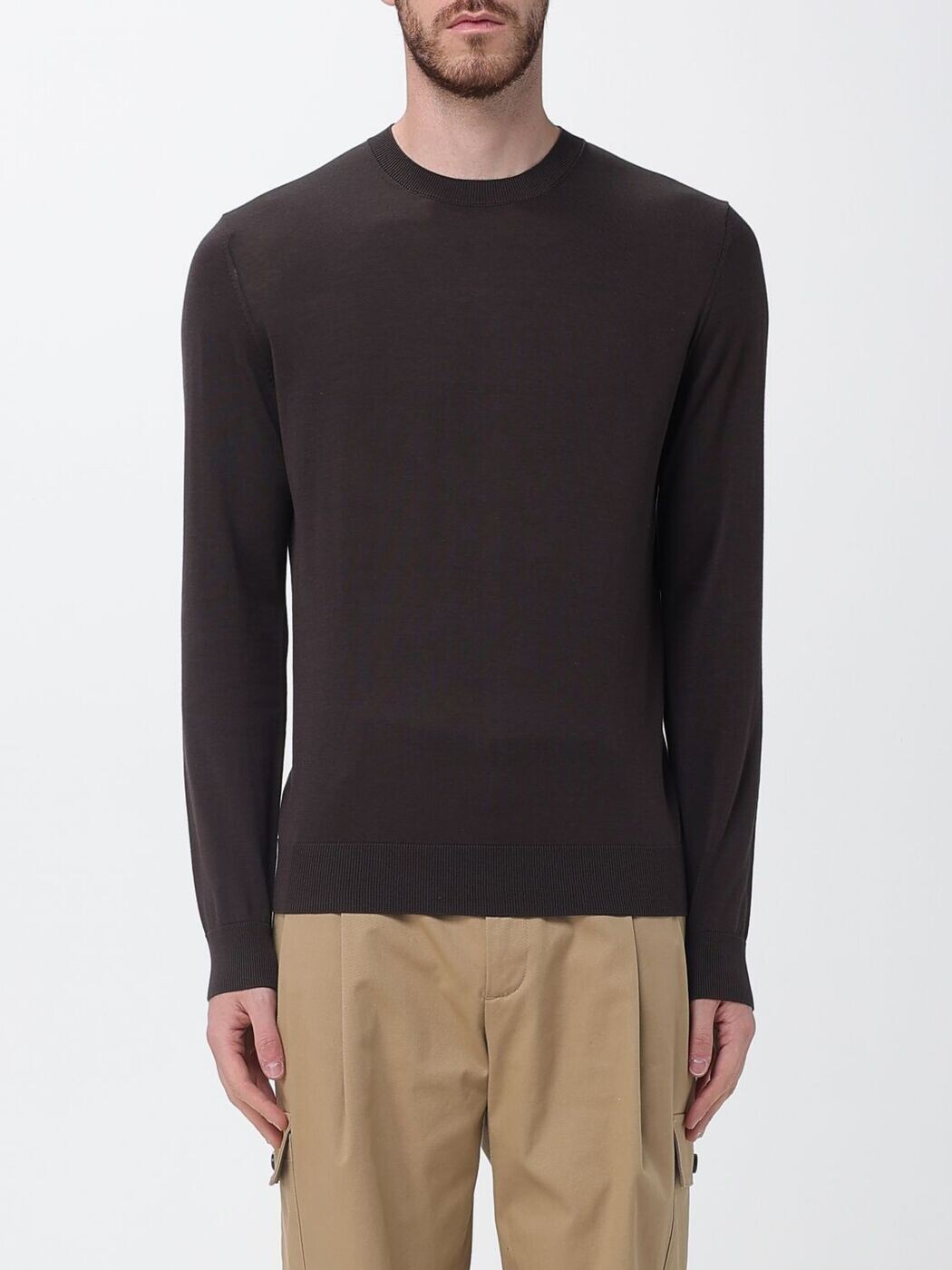 パオロペコラ PAOLO PECORA セーター ニットウェア メンズ ブラウン Knitwear A002F200 Brown 関税 送料無料 2026SS gi｜BRANDSHOP「il Tesoro」