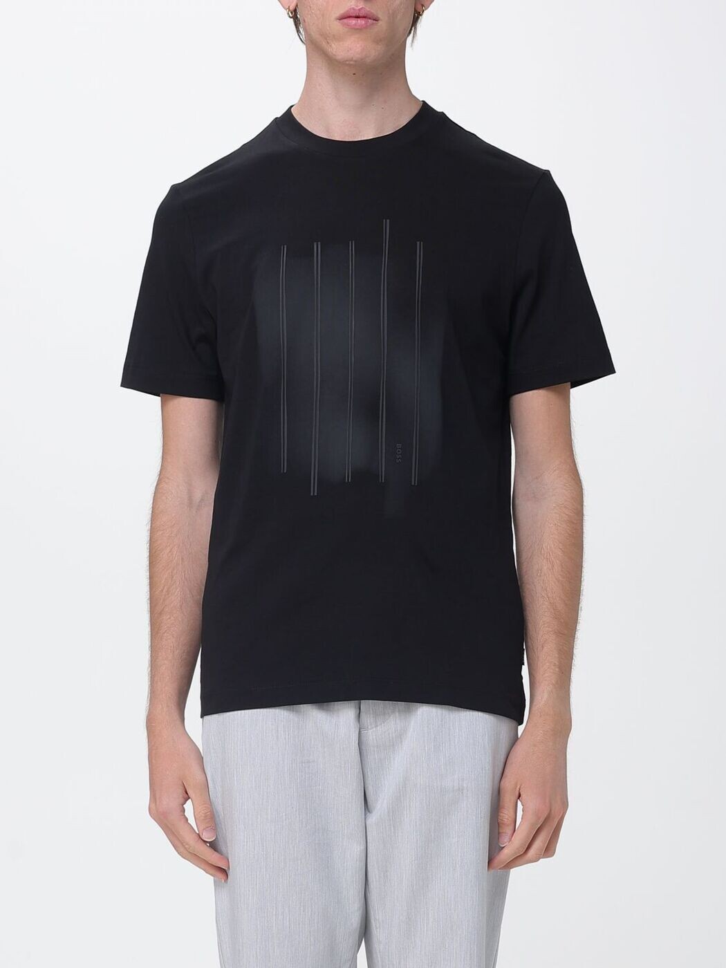 主任者 BOSS プルオーバー メンズ 黒いこと T-shirts 50559754 関税 貨物輸送無料 2026SS gi