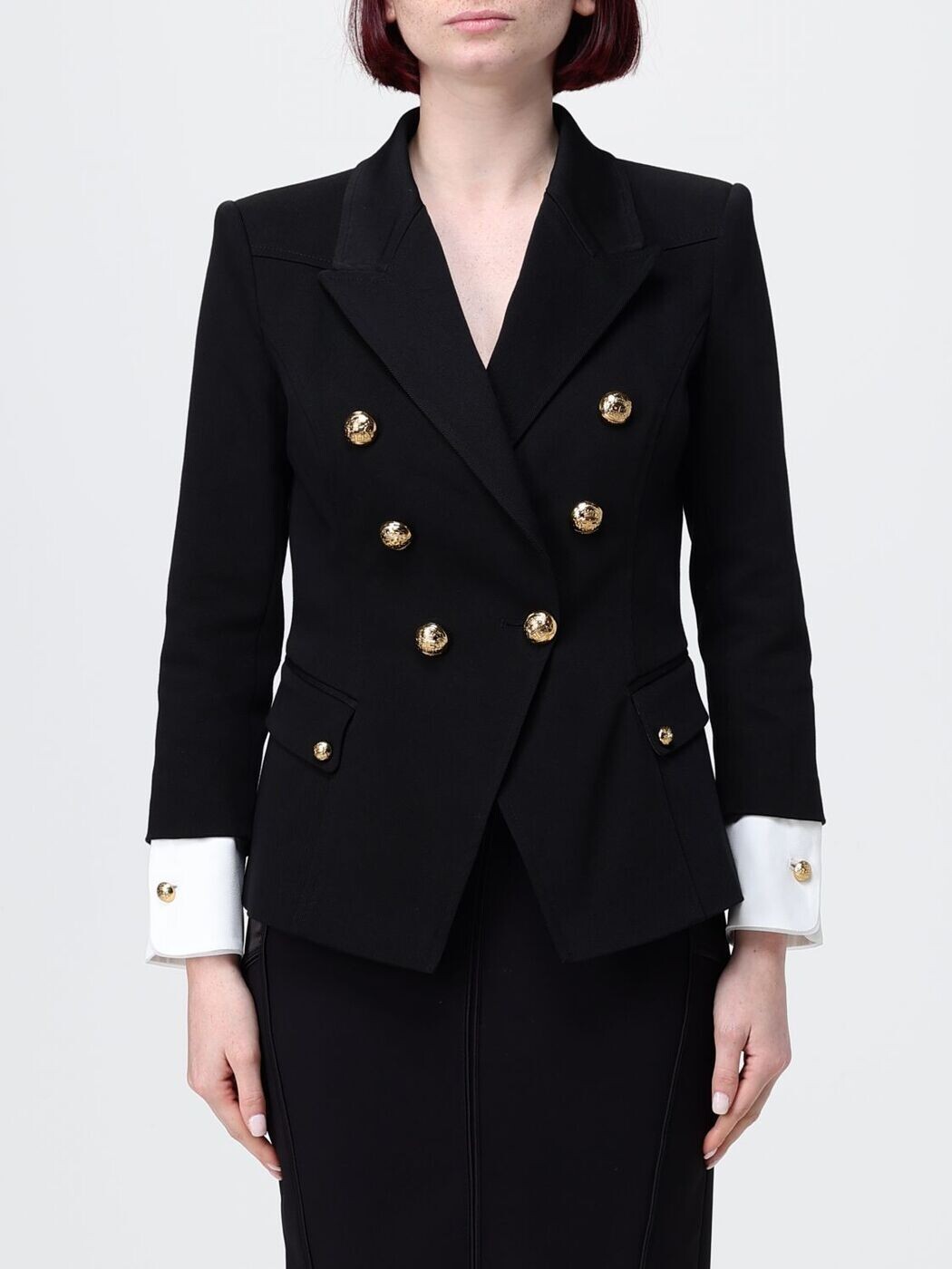 エリザベッタ フランキ ELISABETTA FRANCHI 背広上衣 背広 上衣 レディース 黒いこと Suit Jackets GI21361E2 関税 貨物輸送無料 2026SS gi