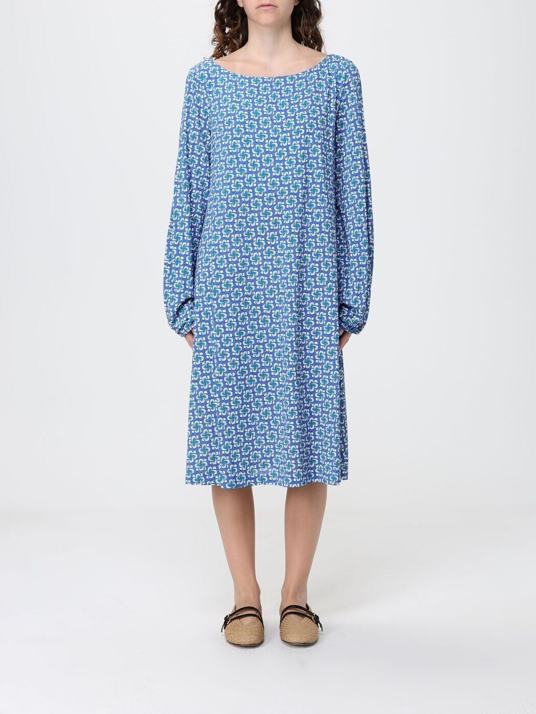 マリパルミ MALIPARMI 衣裳 御召しもの レディース 青碧 Dresses JF668970675 関税 貨物輸送無料 2026SS gi