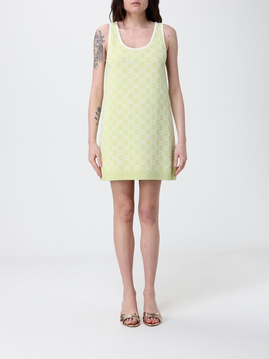 グッチ GUCCI 衣裳 御召しもの レディース Dresses 836302XKE0M 関税 貨物輸送無料 2026SS gi