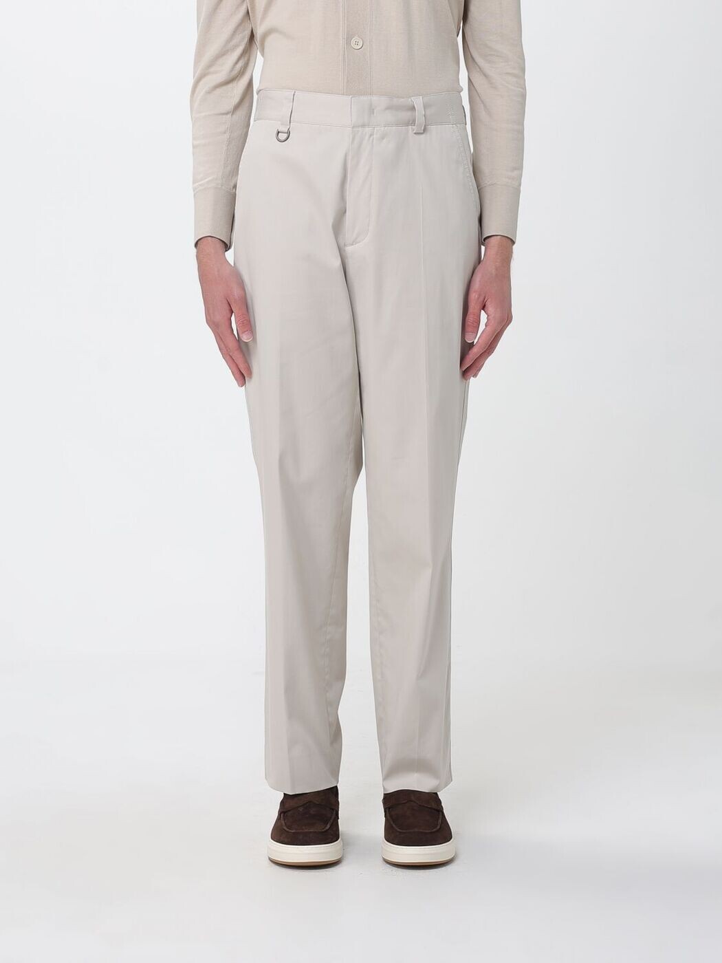 パオロペコラ PAOLO PECORA ズボン ズボン下 メンズ ベージュ Trousers B0710259 関税 貨物輸送無料 2026SS gi
