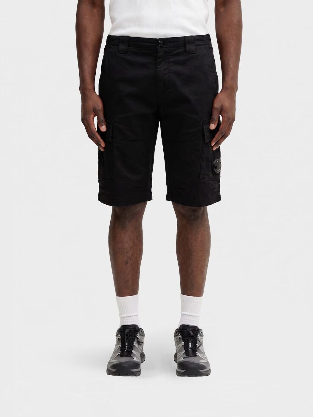シーピー 貴社 CP COMPANY さる股引き メンズ 青み Shorts 20CMBE256A006439G 関税 貨物輸送無料 2026SS gi
