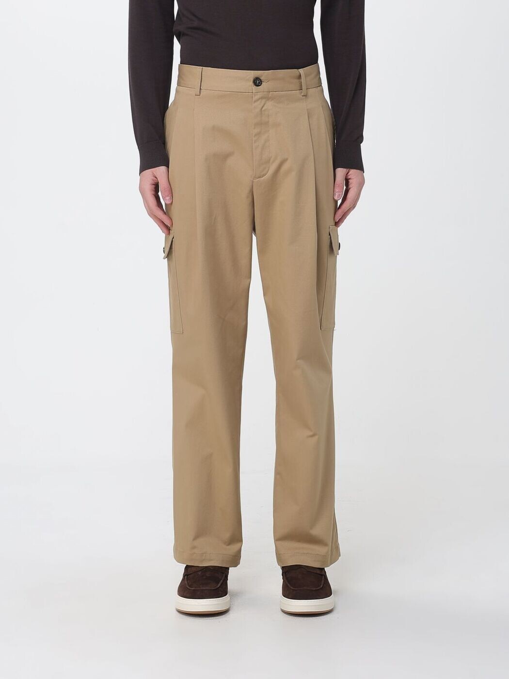 パオロペコラ PAOLO PECORA ズボン ズボン下 メンズ 赤銅色 Trousers B0310084 関税 貨物輸送無料 2026SS gi