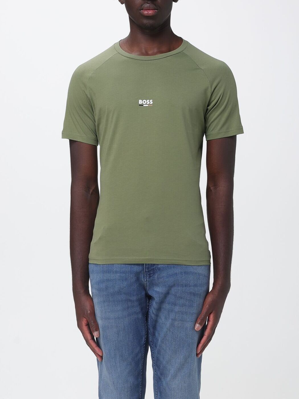 ボス BOSS Tシャツ メンズ グリーン T-shirts 50517970 Green 関税 送料無料 2026SS gi｜BRANDSHOP「il Tesoro」