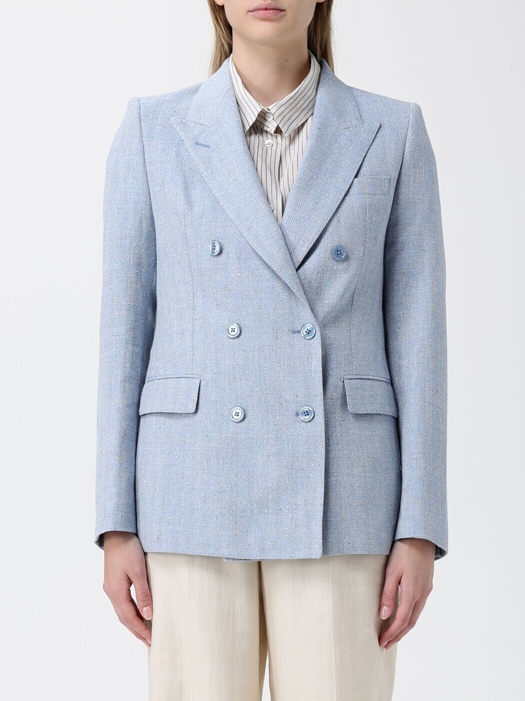 タリアトーレ TAGLIATORE 背広上衣 背広 上衣 レディース 青色 Suit Jackets JPARIGI10B610084 関税 貨物輸送無料 2026SS gi