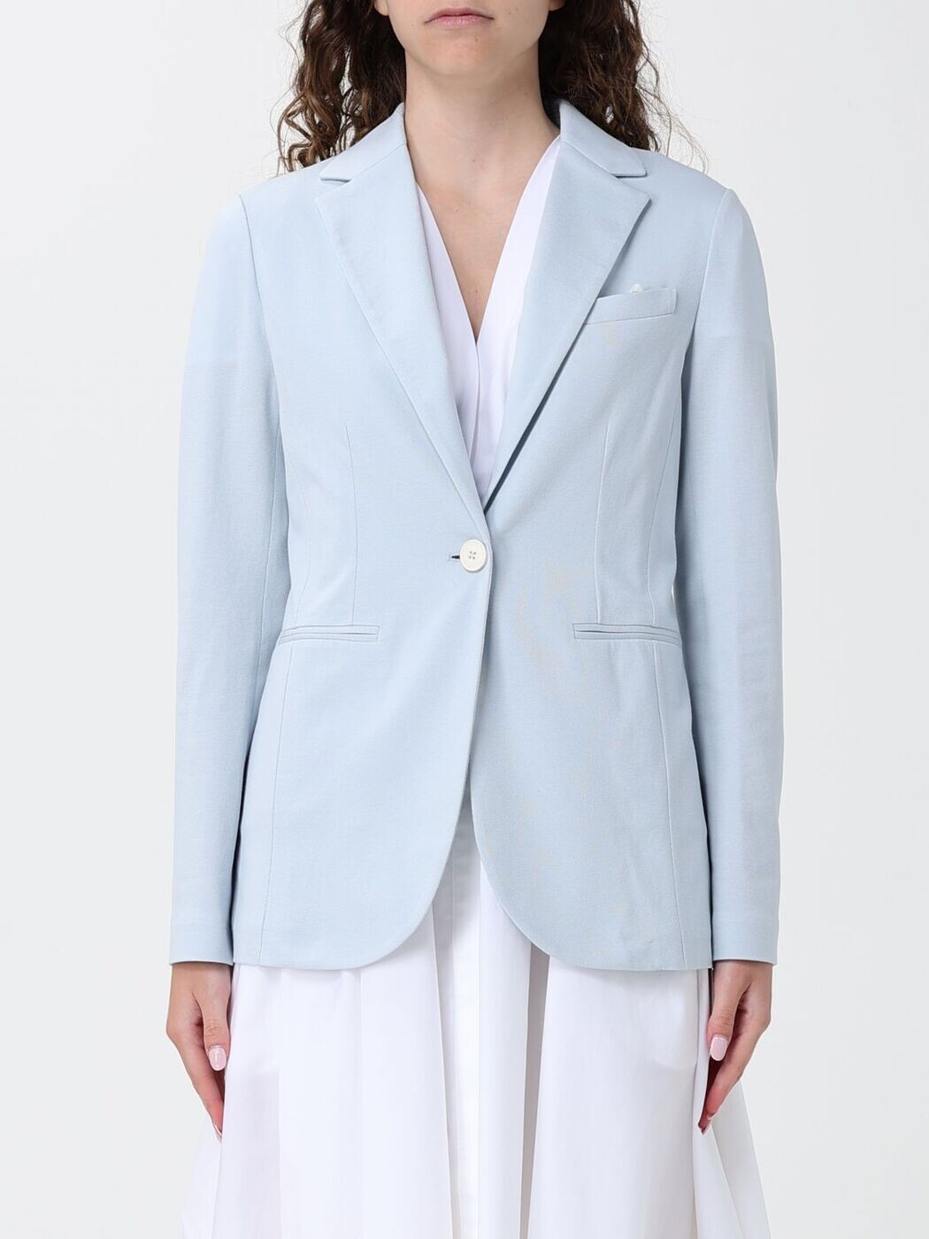 チルコロ1901 CIRCOLO 1901 スーツジャケット スーツ ジャケット レディース ブルー Suit Jackets FD3854 Blue 関税 送料無料 2026SS gi｜BRANDSHOP「il Tesoro」
