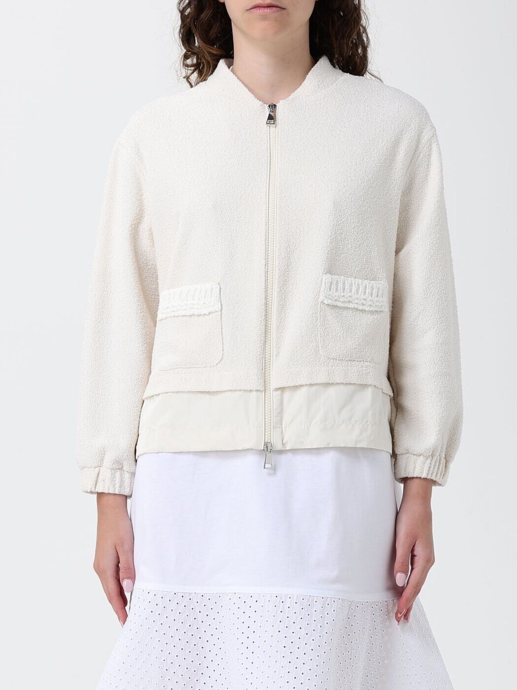 モンク軌跡 MONCLER 背広上衣 背広 上衣 レディース ベージュ Suit Jackets L10938G0002689BDU 関税 貨物輸送無料 2026SS gi