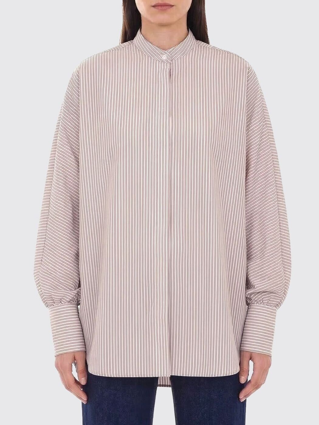 ブルネロクチネリ BRUNELLO CUCINELLI プルオーバー レディース 赤銅色 Shirts MH740MO906 関税 貨物輸送無料 2026SS gi