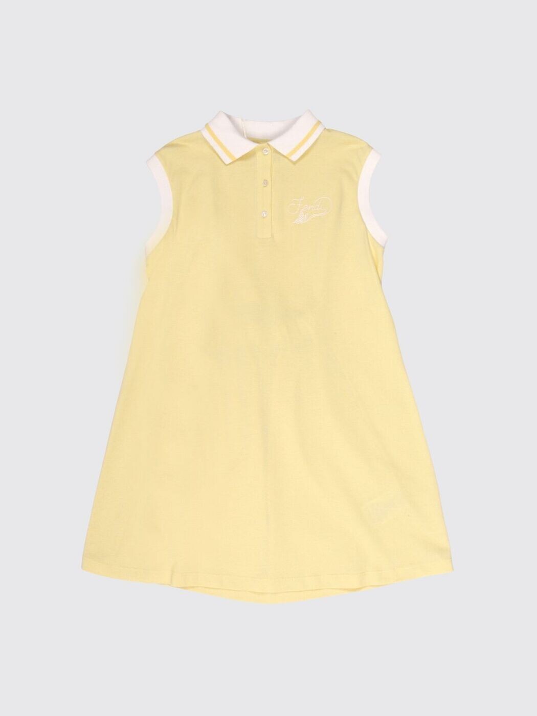 FENDI FENDI 衣裳 御召しもの ボーイズ 黄色 Dresses JFB866AVPF 関税 貨物輸送無料 2026SS gi