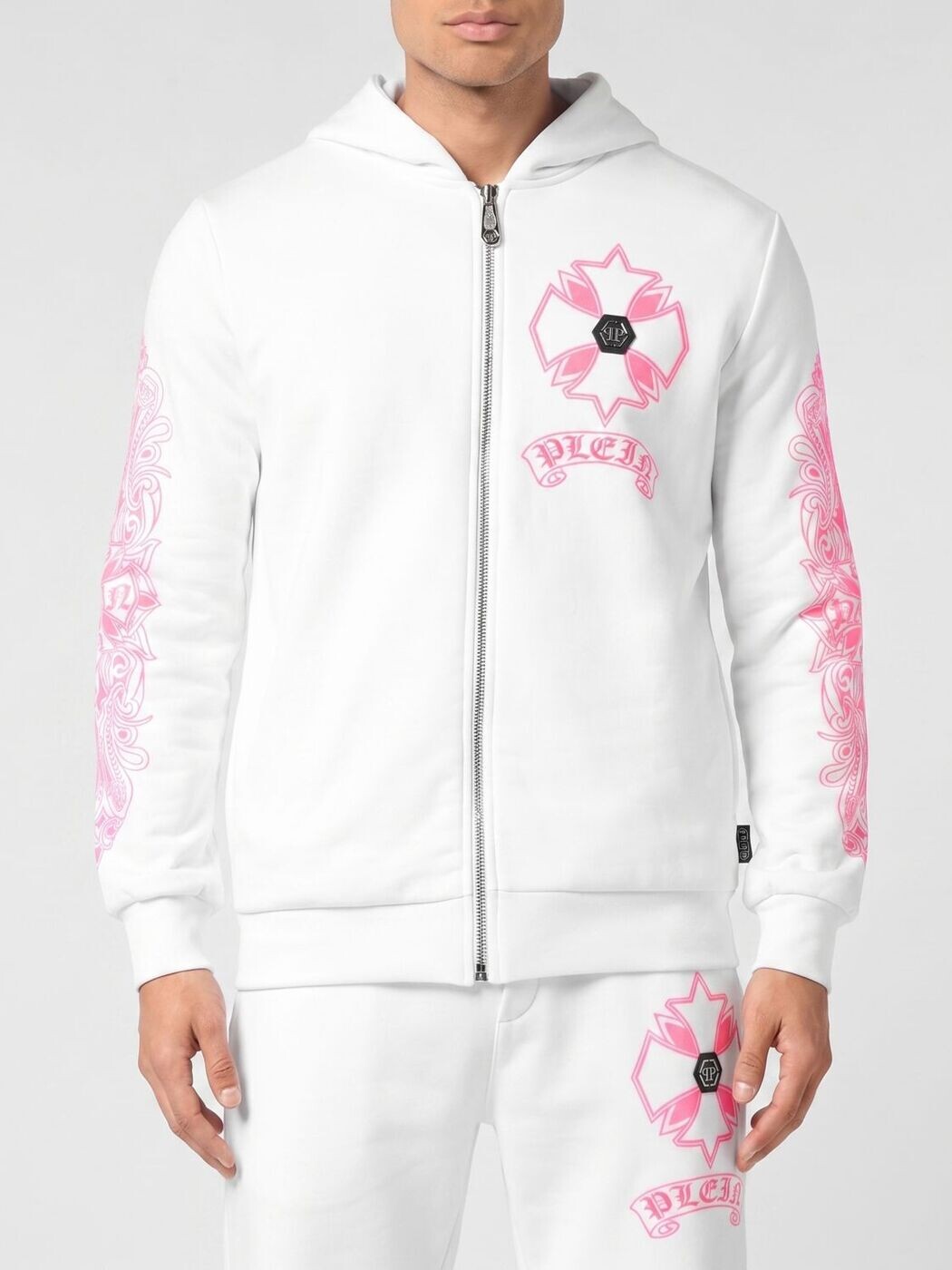 フィリップ 飾り気の無い PHILIPP PLEIN トレーナー 調教師 メンズ 白いこと Sweatshirts AAECMJB3851PJY002N 関税 貨物輸送無料 2026SS gi