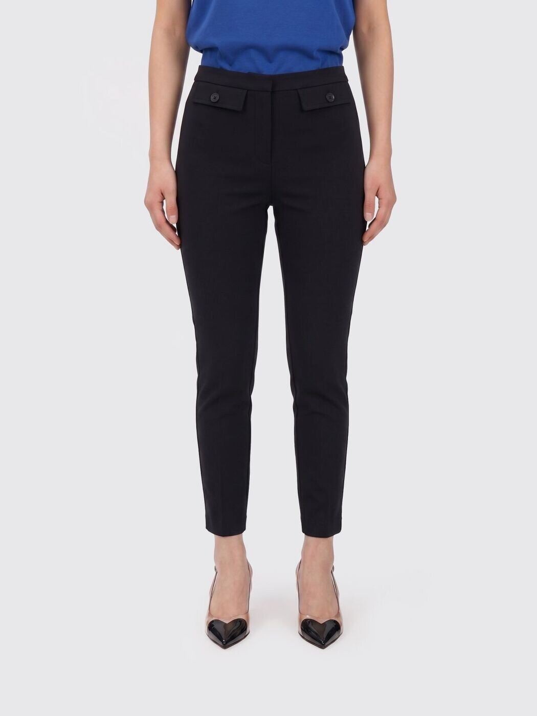 エリザベッタ フランキ ELISABETTA FRANCHI ズボン パンツ レディース ブラック Trousers PA18562E2 Black 関税 送料無料 2026SS gi｜BRANDSHOP「il Tesoro」 41,210円