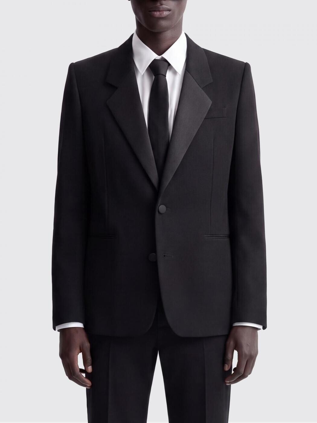 前日 サンローラン SAINT LAURENT PARIS 上衣 メンズ 黒いこと Jackets 859869Y7E63 関税 貨物輸送無料 2026SS gi