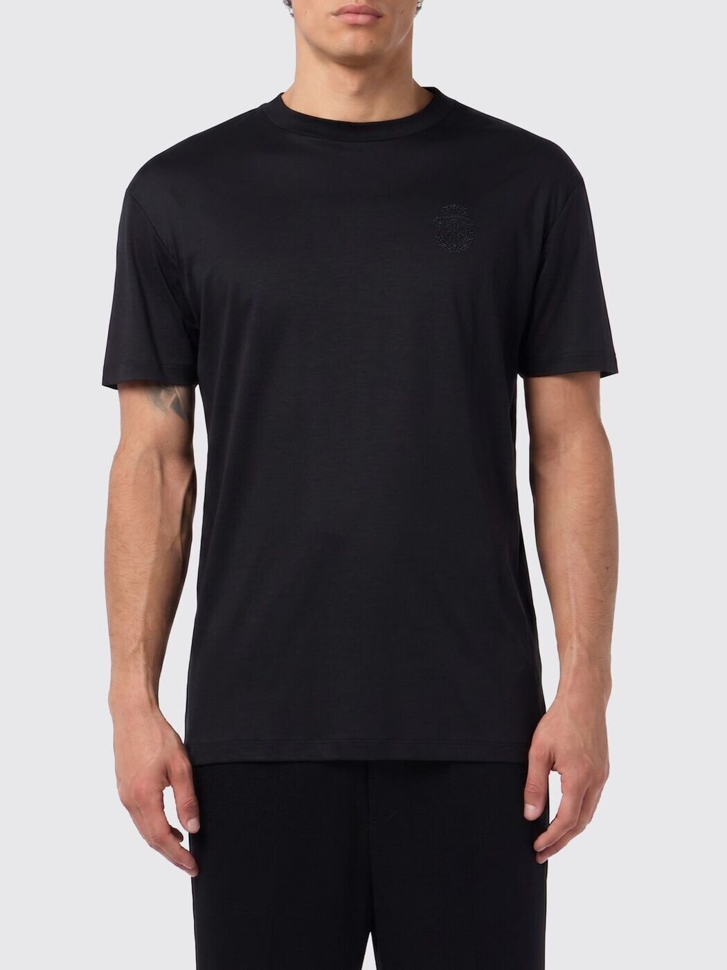 ビリオネア BILLIONAIRE プルオーバー メンズ 黒いこと T-shirts BAFCMTK8954BTE014N 関税 貨物輸送無料 2026SS gi