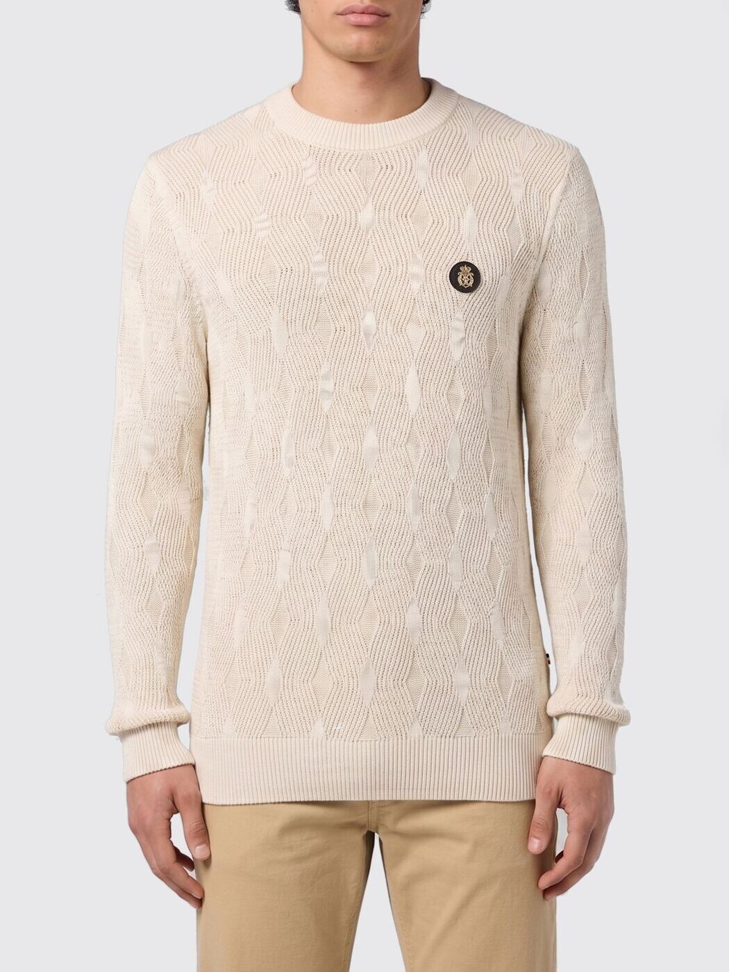 ビリオネア BILLIONAIRE セーター ニットウェア メンズ ホワイト Knitwear BAFCMKO1566BTE025N White 関税 送料無料 2026AW gi|BRANDSHOP「il Tesoro」