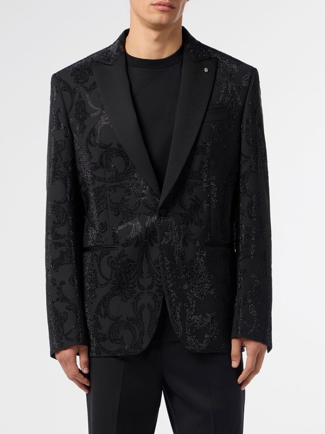 ビリオネア BILLIONAIRE ジャケット メンズ ブラック Jackets BAFCMRF2128BTE004N Black 関税 送料無料 2026AW gi｜BRANDSHOP「il Tesoro」