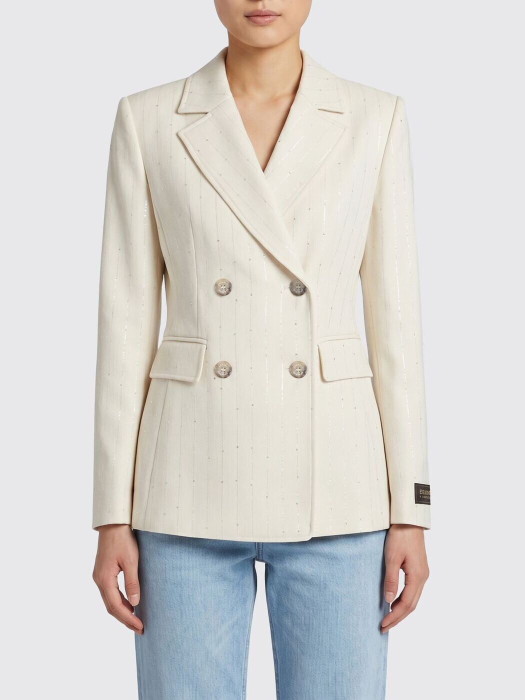エルマンノ フィレンツェ ERMANNO FIRENZE 背広上衣 背広 上衣 レディース ベージュ Suit Jackets D48EI017E5A 関税 貨物輸送無料 2026SS gi
