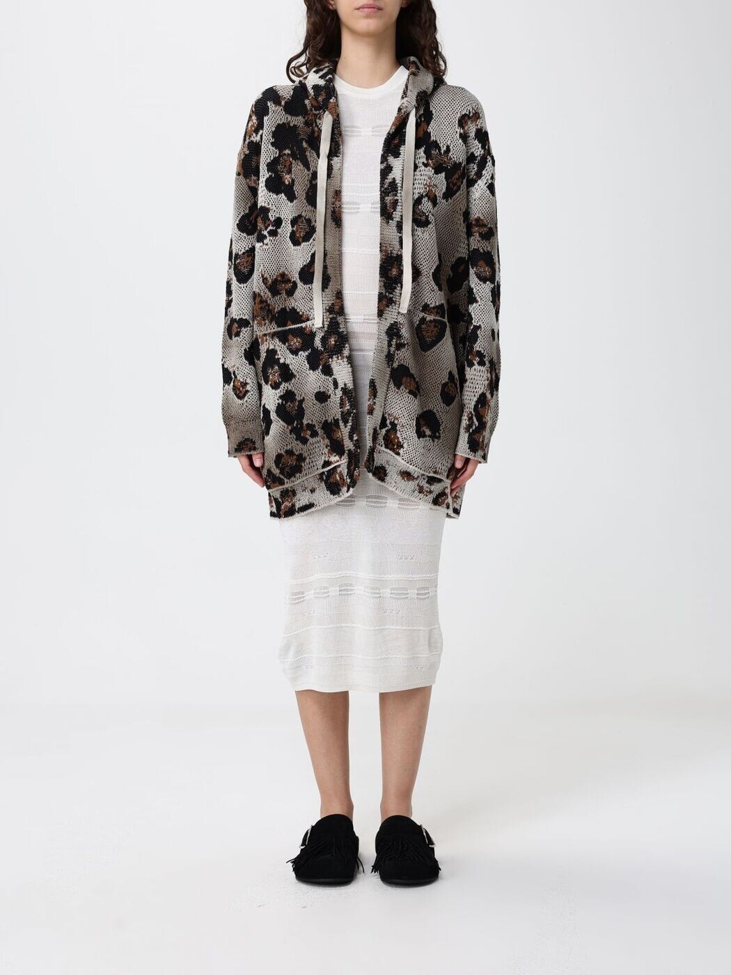 ラネウス LANEUS ティーシャツ 編み物御召しもの レディース マルチ色合い Knitwear S6LAWOCA140 関税 貨物輸送無料 2026SS gi