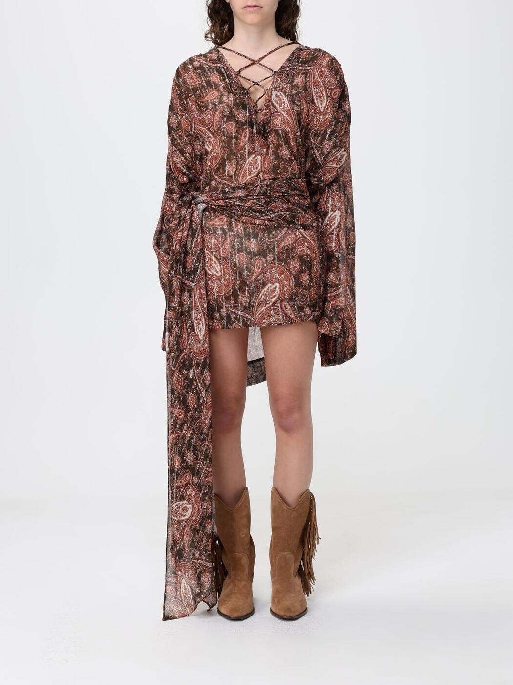 THE ANDAMANE 衣裳 御召しもの レディース 赤銅色 Dresses TM190125BTNV143 関税 貨物輸送無料 2026SS gi